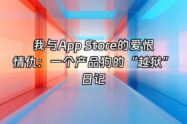 +我与App Store的爱恨情仇：一个产品狗的“越狱”日记+