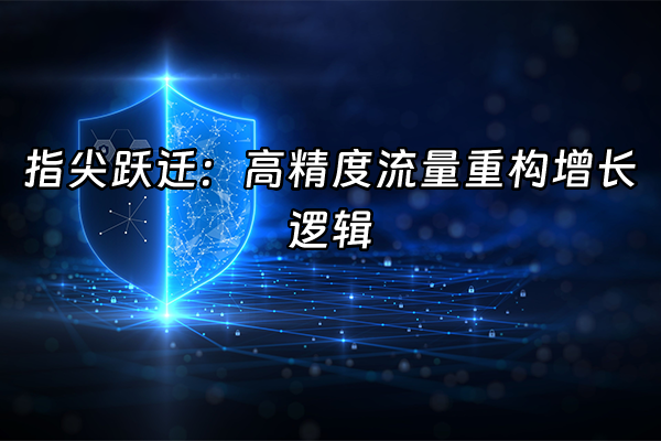 +指尖跃迁：高精度流量重构增长逻辑+