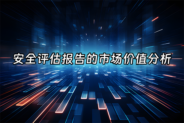 +安全评估报告的市场价值分析+